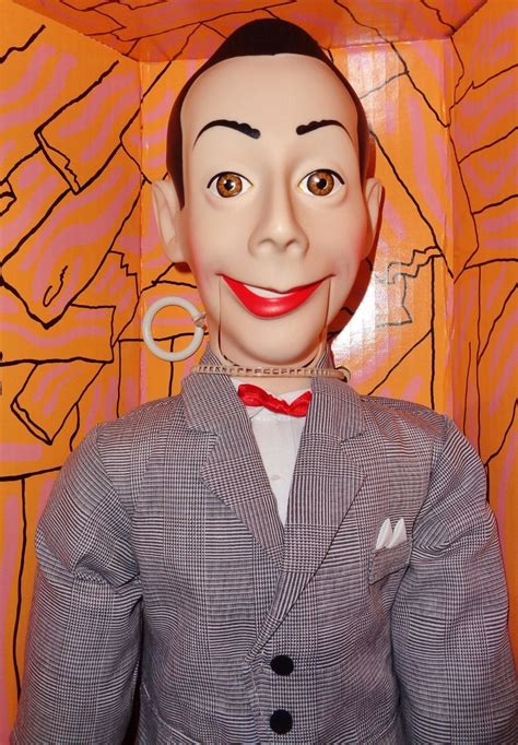 original pee wee herman doll worth|Pee-wee Herman ventriloquist doll.